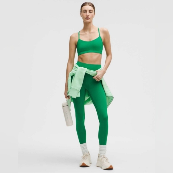 lululemon athletica Pants - Lululemon Align High-Rise Pant 28"Raceway Green size 6